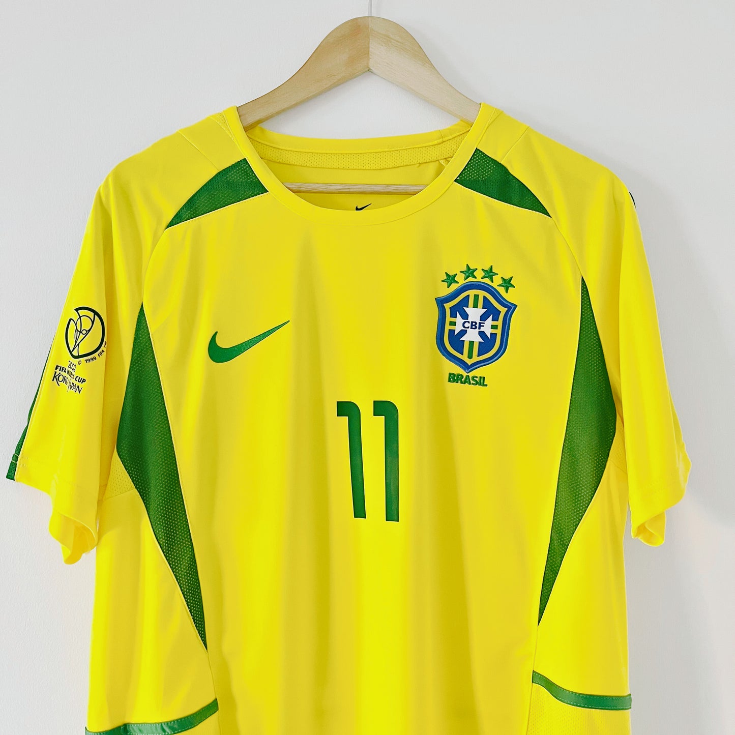 Retro Brazil Shirt World Cup 2002 Home