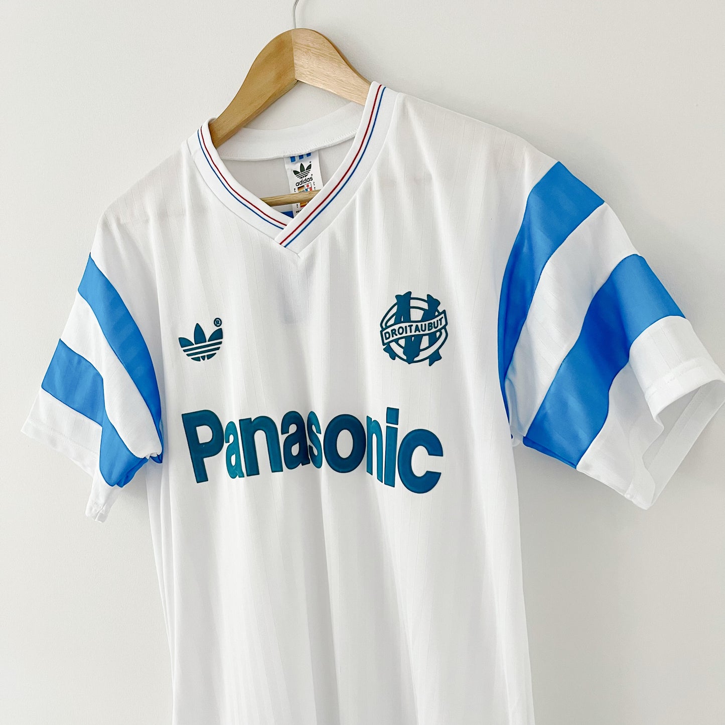 Retro Olympique Marseille Shirt 1990-91 Home