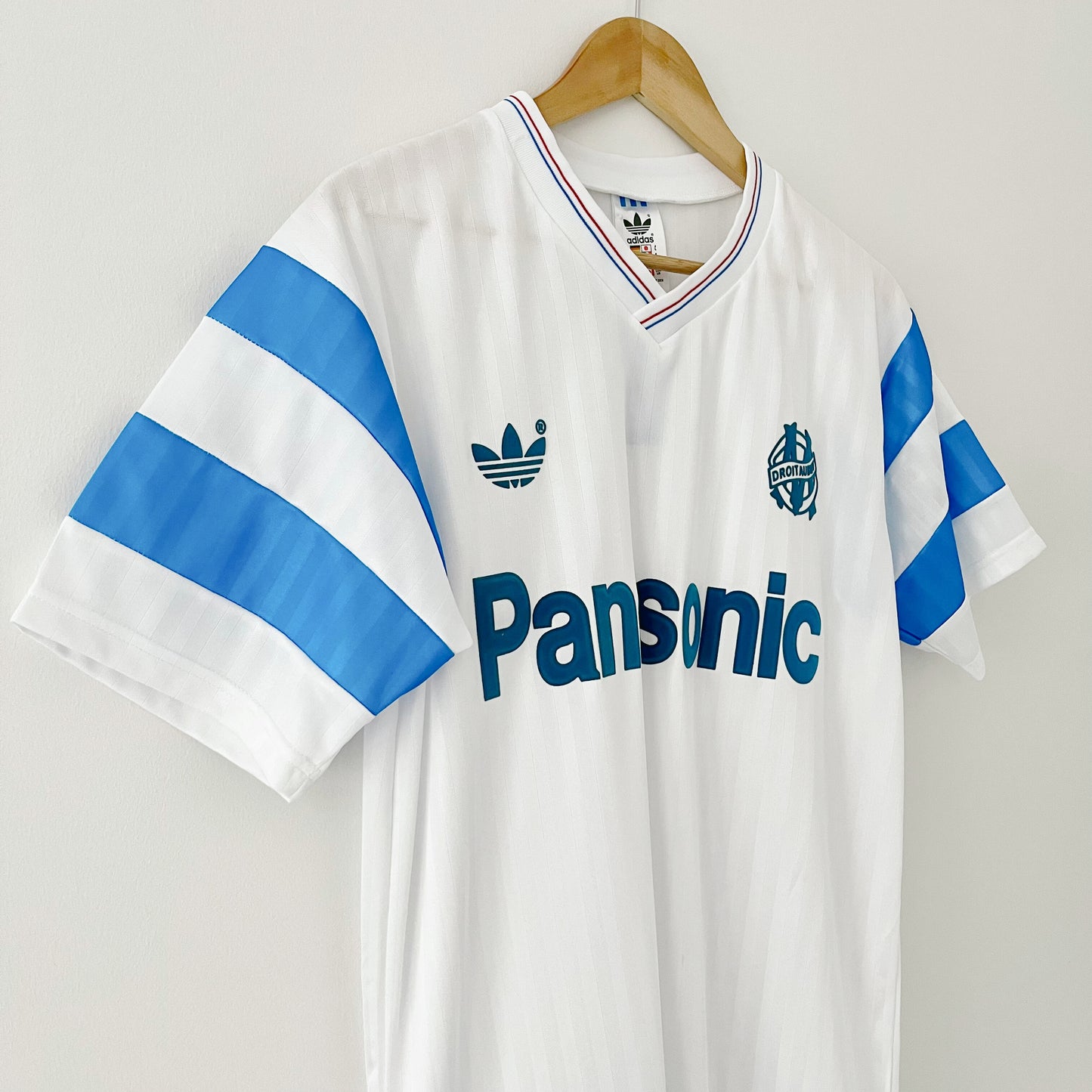 Retro Olympique Marseille Shirt 1990-91 Home