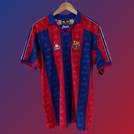 Retro Barcelona 1995-97 Home Shirt Main