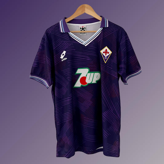 Retro Fiorentina Shirt 1991-93 Home